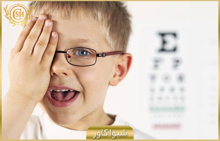 تعیین رتبه چشم کودکان